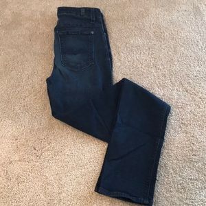 7 For All Mankind Kimmie Straight Leg Jeans sz 28